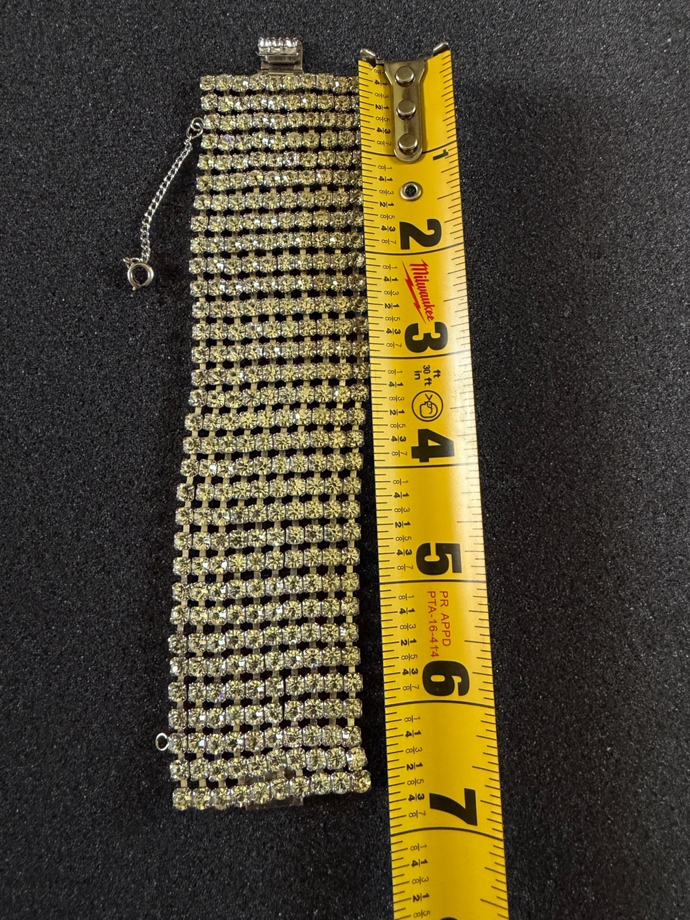 Vintage Rhinestone Bracelet - Picture 5 of 7
